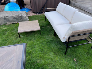 2 Piece Modular Sofa + Low Coffee Table