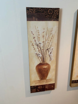 2 pc Wall Art- Vases