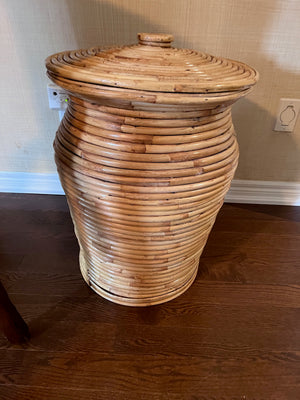 Bamboo Style Basket