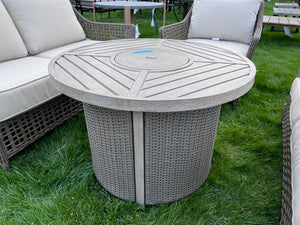 3 Piece Conversation Set + Propane Fire Pit