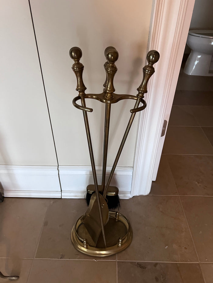 Brass Fireplace Tools
