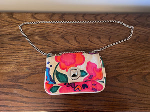Kate Spade New York- Canvas Floral Crossbody Bag