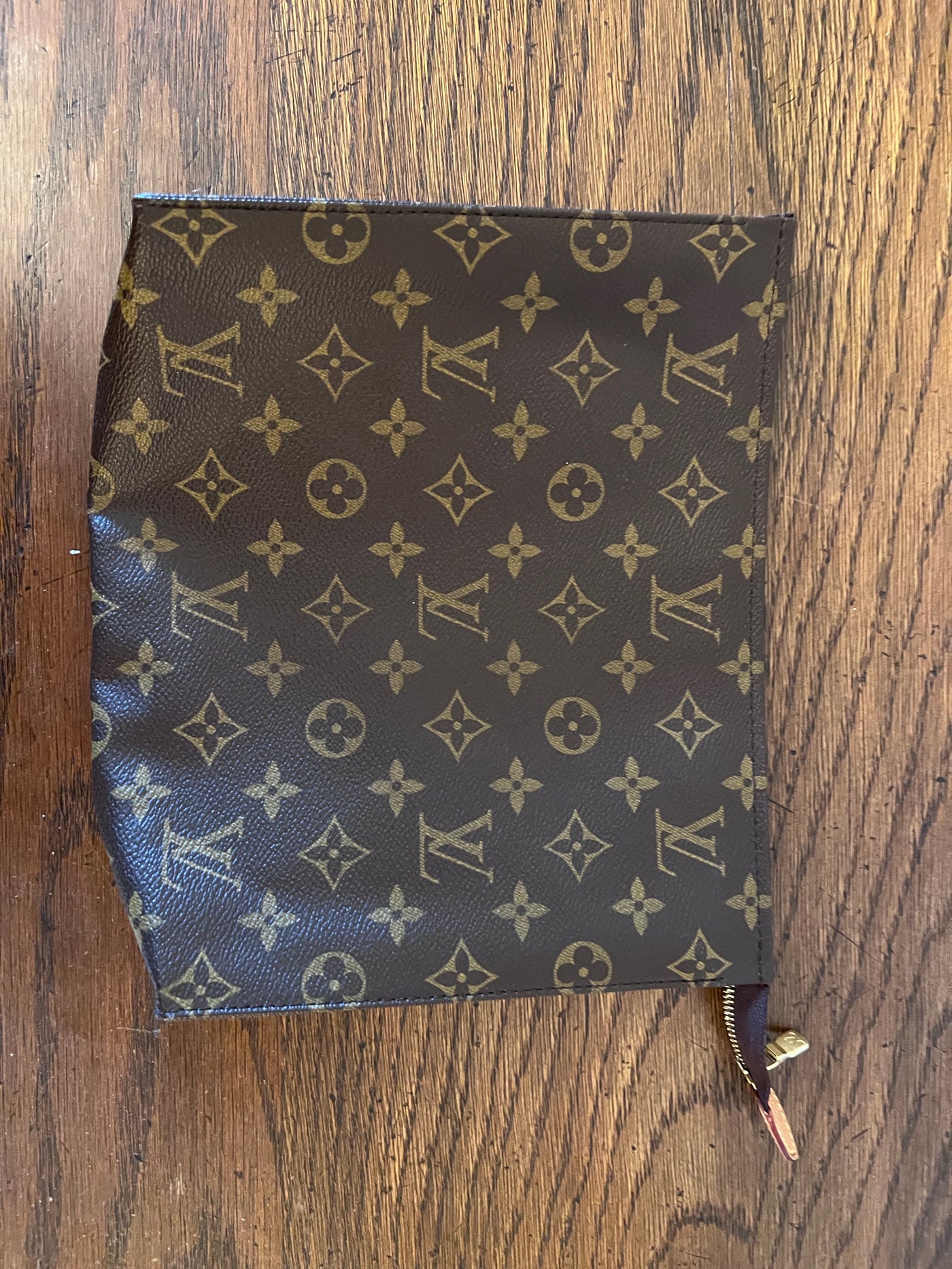 Louis Vuitton Brown Monogram Coated Canvas Toiletry Pouch 26 Gold Hardware,  2011 Available For Immediate Sale At Sotheby's