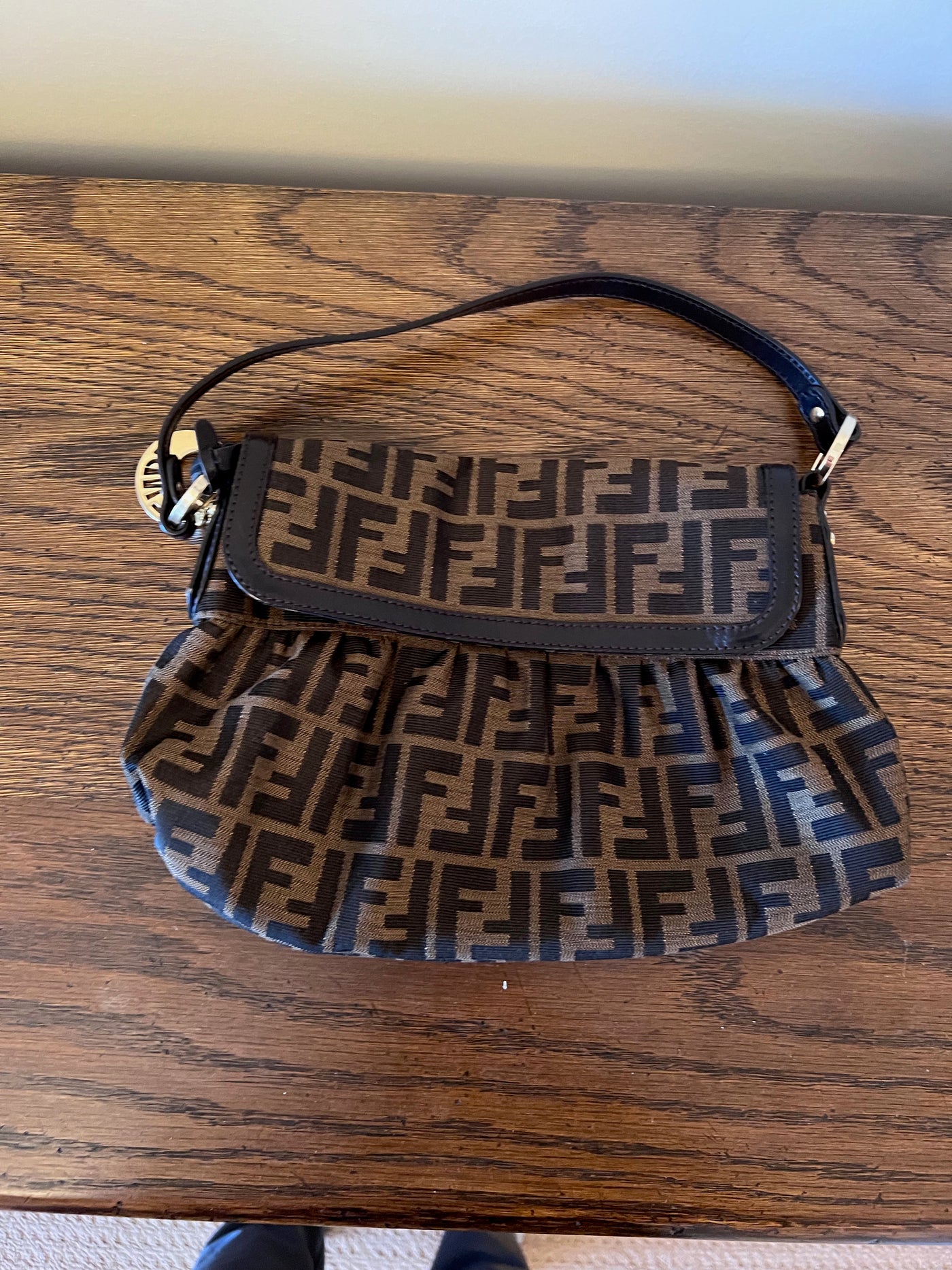 Fendi baguette fabric bag Clearance