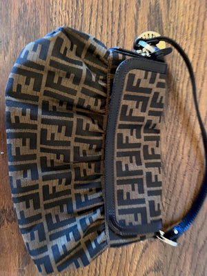 Fendi Baguette Jacquard FF fabric bag