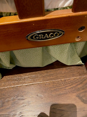 "Graco" Wood Baby Crib