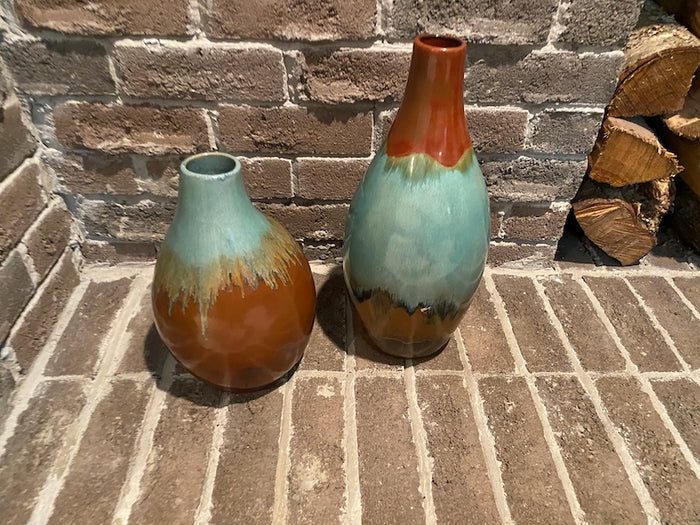 New Creative- Reactive Glaze Charm Vase Lot