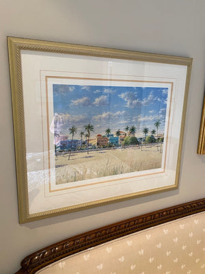 Signed & Numbered Print by S.C. Sabina- "Miami's South Beach"