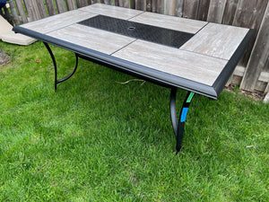 Ceramic tile tabletop- Patio Dining Table