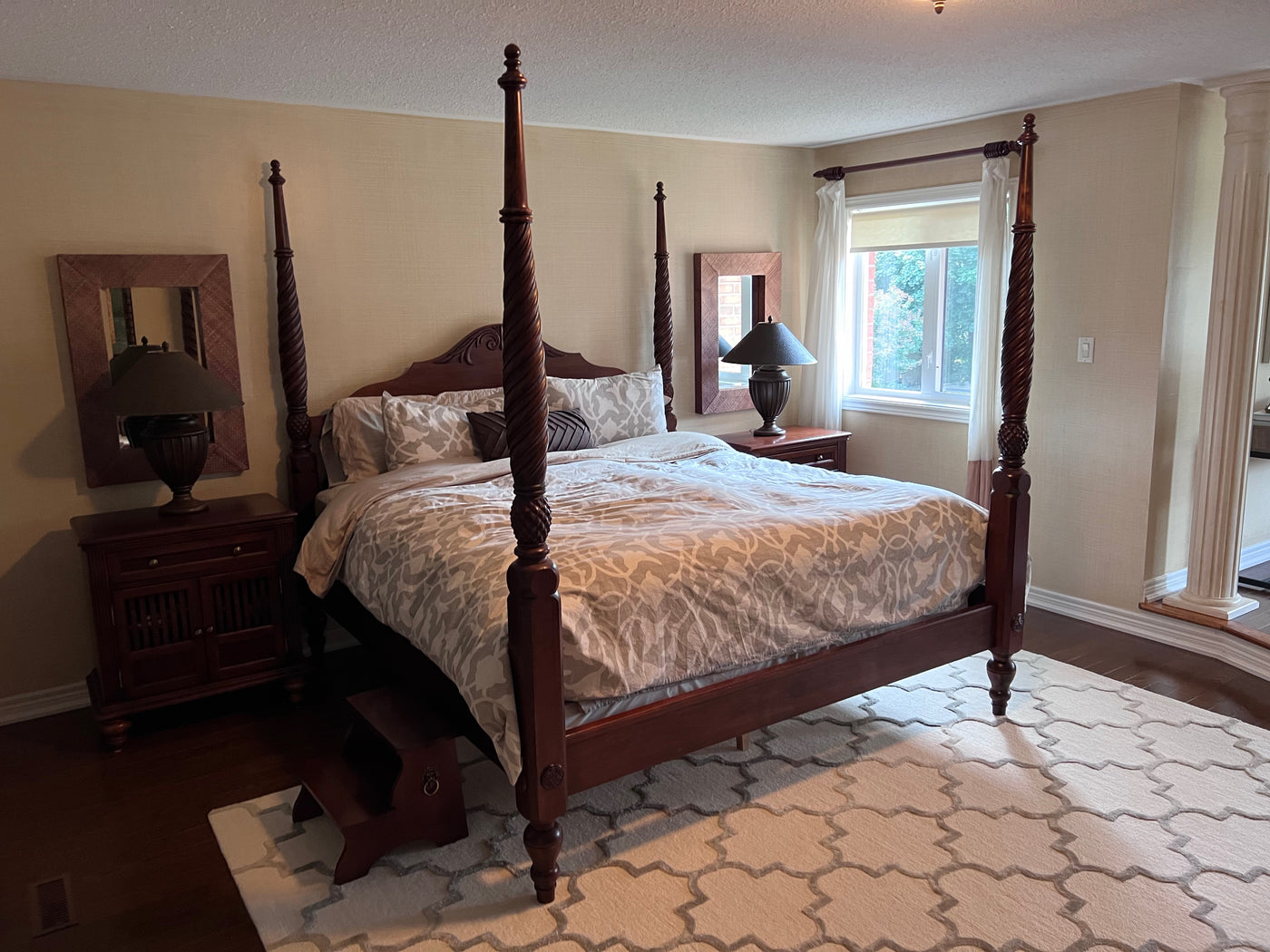 Ethan Allen Montego Four Poster King Bed Sell My Stuff Canada