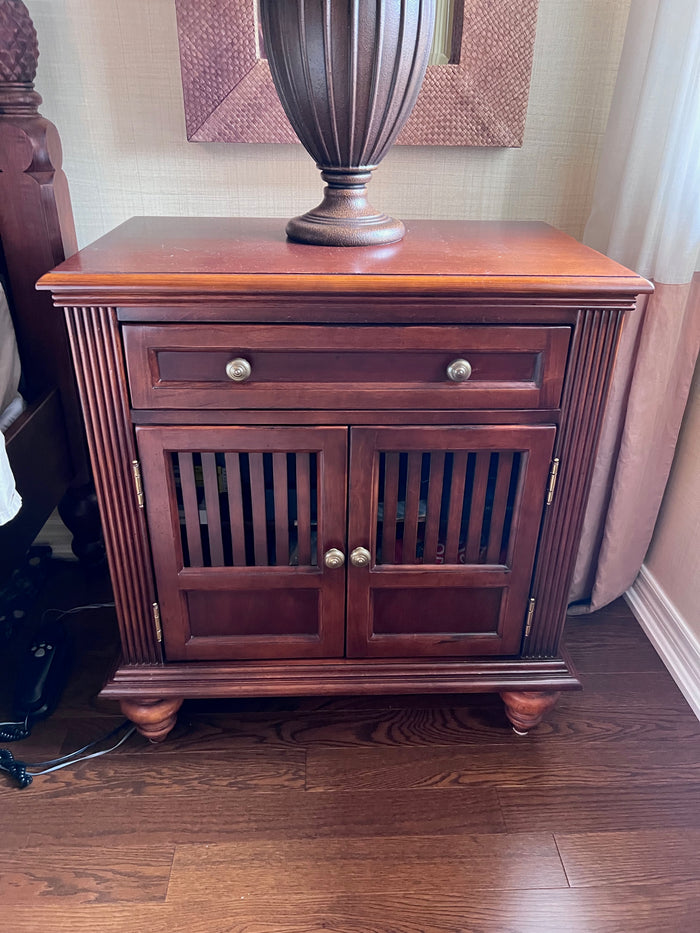 Pair of Wood Nightstands