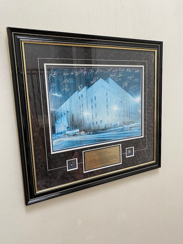 The Last Team 1998-99 Toronto Maple Leafs- Limited Edition Signed Print # 1