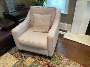 "Sylvan Upholstery" Beige Armchair