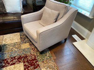 "Sylvan Upholstery" Beige Armchair