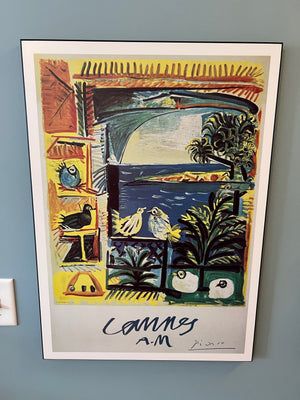 Henri Deschamps Cannes AM Picasso Lithograph-Poster