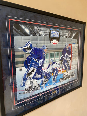 "Curtis Joseph- CUJO" by James A. Long Print