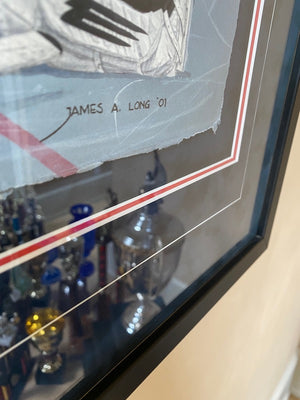 "Curtis Joseph- CUJO" by James A. Long Print