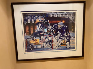 Signed Premier Edition Print- "Curtis Joseph" by James A. Long