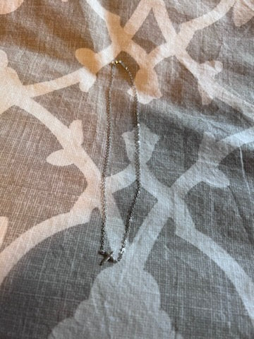 Sterling Silver Cross Necklace