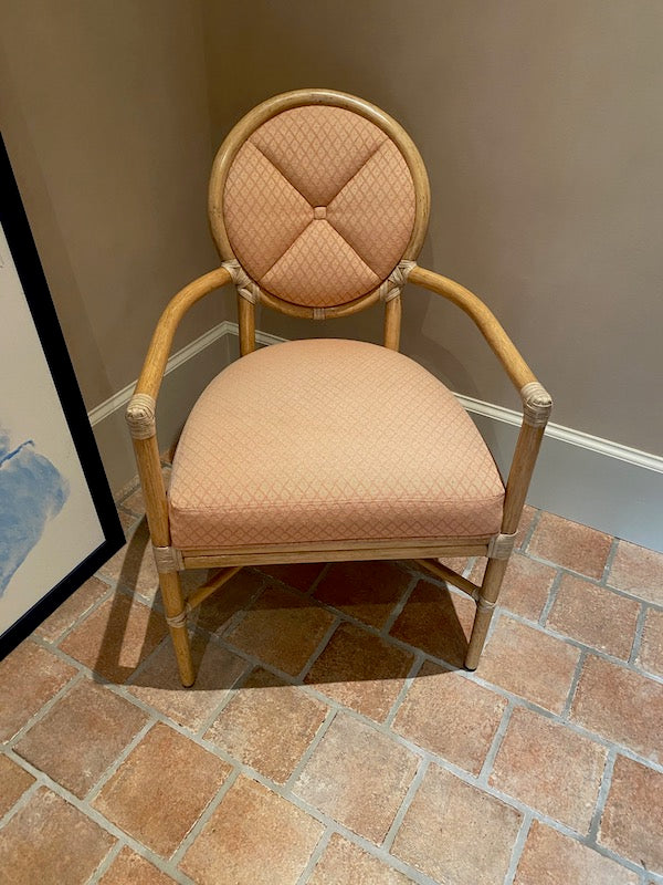 "McGuire" Rattan Bamboo Style Armchair (*4 Available)