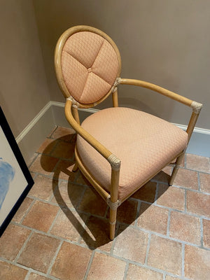 "McGuire" Rattan Bamboo Style Armchair (*4 Available)