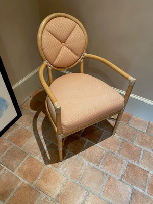 "McGuire" Rattan Bamboo Style Armchair (*4 Available)