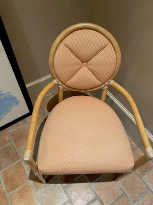 "McGuire" Rattan Bamboo Style Armchair (*4 Available)