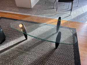 BDI by Bill Becker CONTEMPORARY TRIANGULAR GLASS Coffee Table