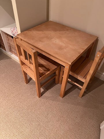 Ikea svala sales table and chairs