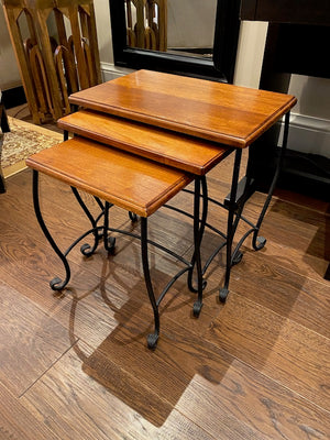 Set of 3 Nesting Tables- Made in Malaysia