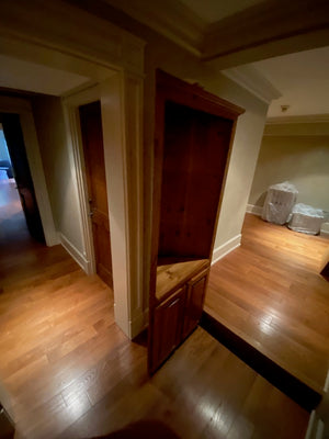 Wood Corner Cabinet