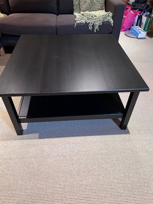 IKEA Hemnes Black/Brown Coffee Table