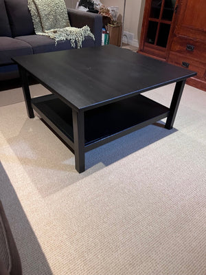IKEA Hemnes Black/Brown Coffee Table