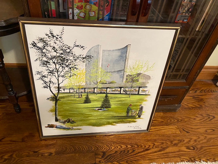 Original Painting by David Vance- "A Place To Stand"