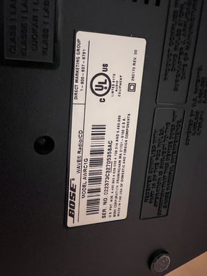 Bose AWRC1G Wave Audio System