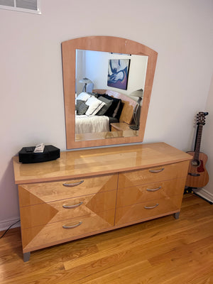 'Alf Group' Design Milano Dresser w/Mirror- Made in Italy