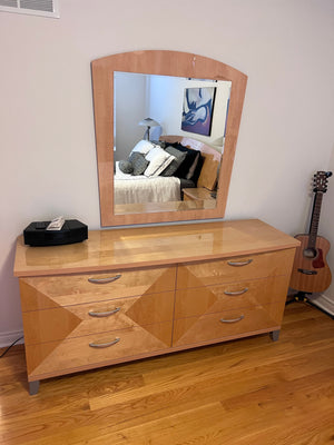 'Alf Group' Design Milano Dresser w/Mirror- Made in Italy