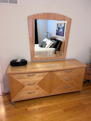 'Alf Group' Design Milano Dresser w/Mirror- Made in Italy