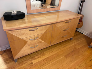 'Alf Group' Design Milano Dresser w/Mirror- Made in Italy