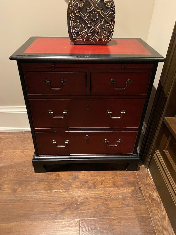 Pulaski Red Accent Chest
