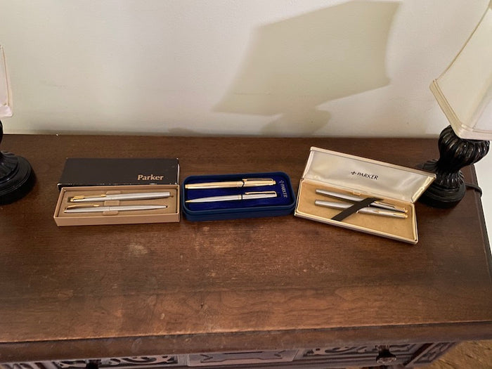"Parker" Fountain Pen Lot