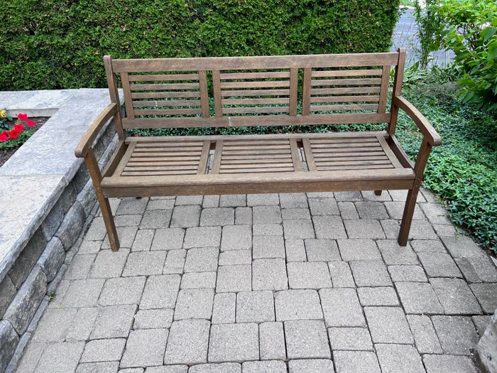 Outdoor Wood Bench