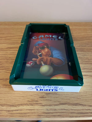 Vintage Camel Lights Pool Ashtray