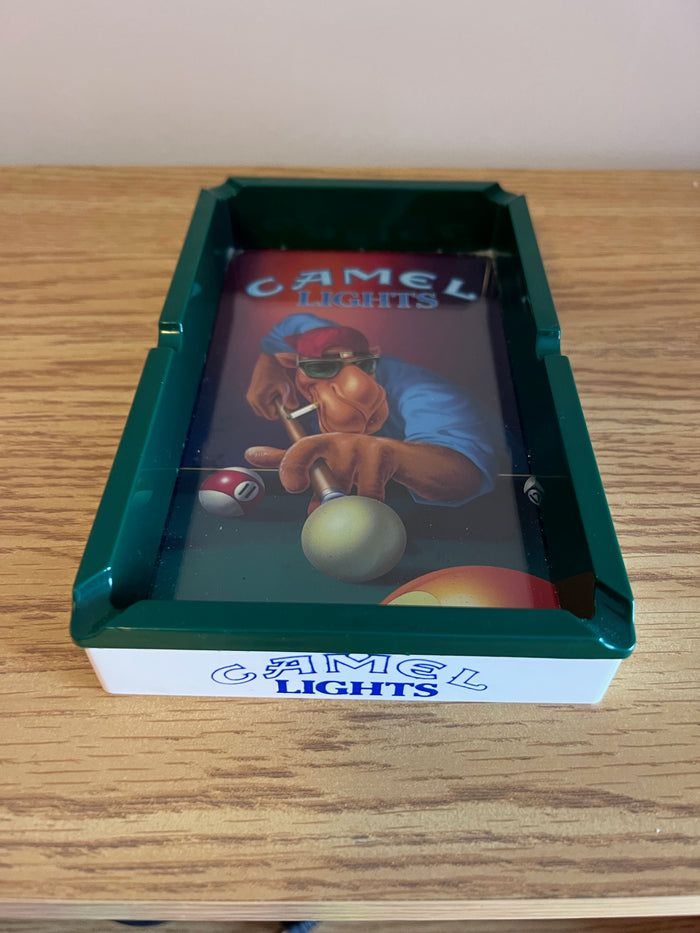 Vintage Camel Lights Pool Ashtray