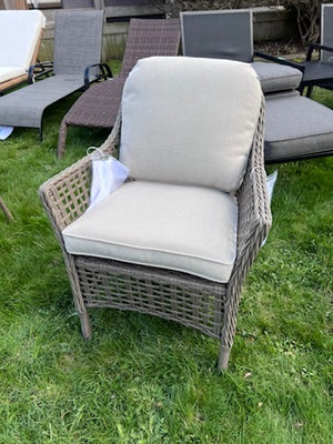 Armchair- Beige Cushions