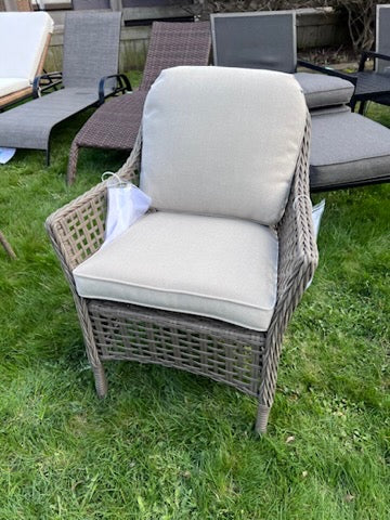 Armchair- Beige Cushions