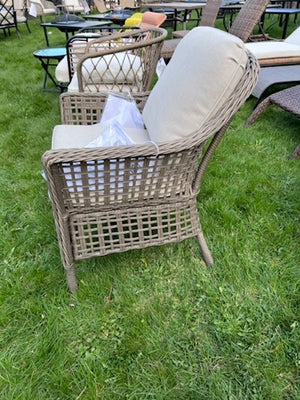 Armchair- Beige Cushions