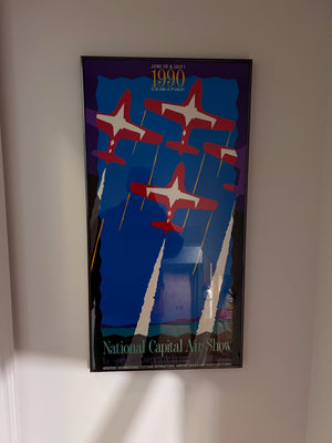 National Capital Air Show, June 30 & July 1 1990 Poster