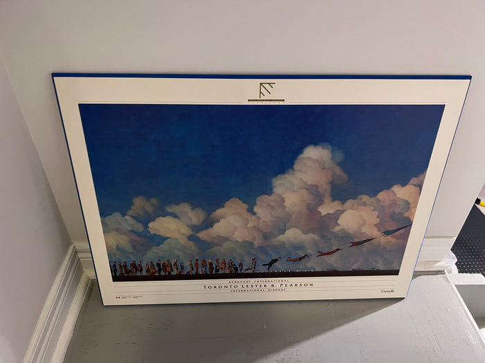 Vintage Toronto Lester B. Pearson International Airport Poster