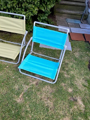 3 Small 'In-Pool' Folding Chairs